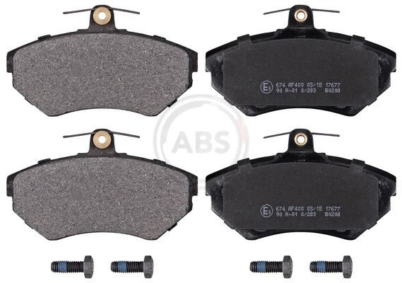 Тормозные колодки дисковые A.B.S. 37010