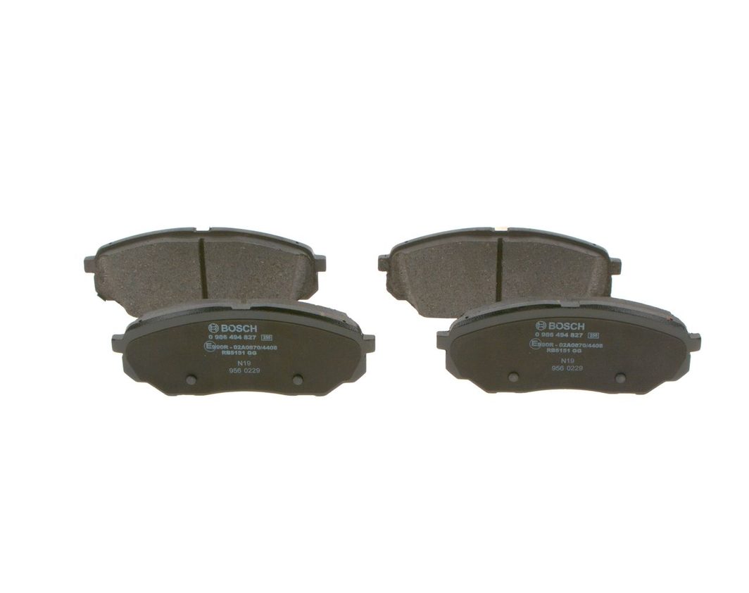 Гальмівні колодки дискові BOSCH 0986494827 - zapix