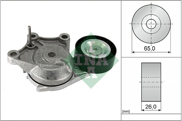 Натяжний пристрій ременя поліклінового SCHAEFFLER INA 534090310 - zapix