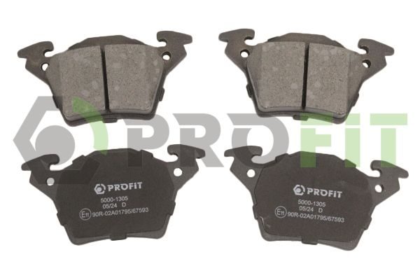 Гальмівні колодки дискові PROFIT 50001305 - zapix