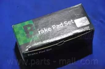 Гальмівні колодки дискові PARTS-MALL PKC008 - zapix
