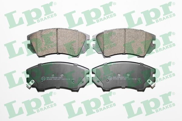 Гальмівні колодки дискові LPR 05P1467 - zapix