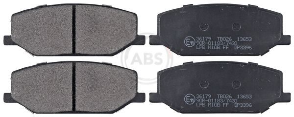 Тормозные колодки дисковые A.B.S. 36179