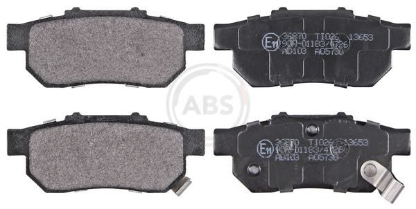 Гальмівні колодки дискові A.B.S. 36870 - zapix