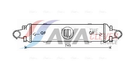 Інтеркулер AVA QUALITY COOLING MSA4593 - zapix