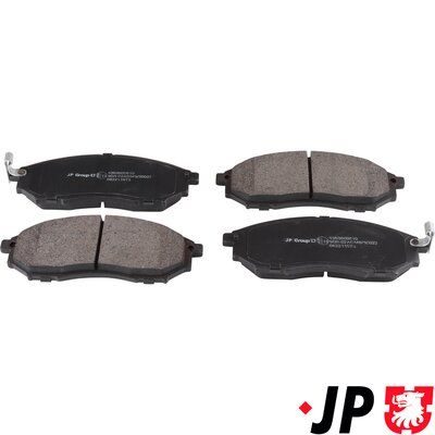 Гальмівні колодки дискові JP GROUP 4363600810 - zapix