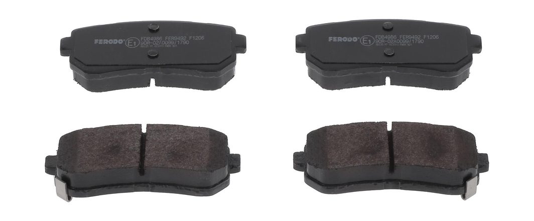 Гальмівні колодки дискові FERODO FDB4986 - zapix