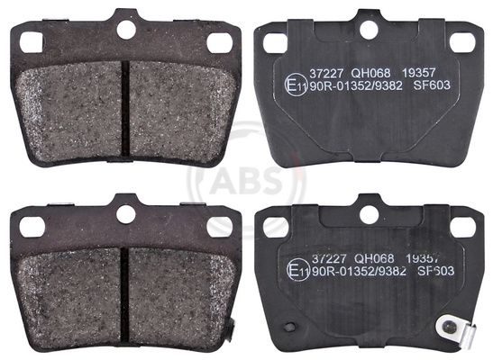 Гальмівні колодки дискові A.B.S. 37227 - zapix