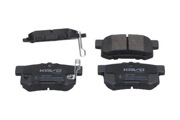 Гальмівні колодки дискові KAVO PARTS KBP2009 - zapix