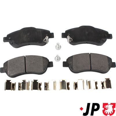 Гальмівні колодки дискові JP GROUP 3463600710 - zapix