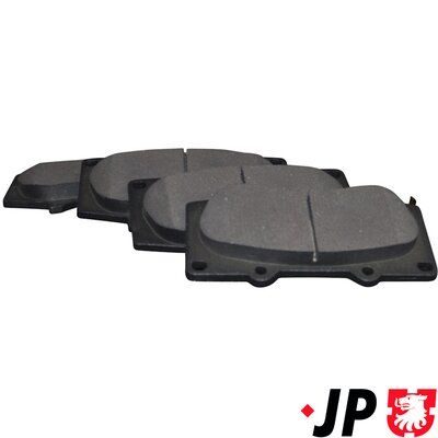 Гальмівні колодки дискові JP GROUP 4863600710 - zapix