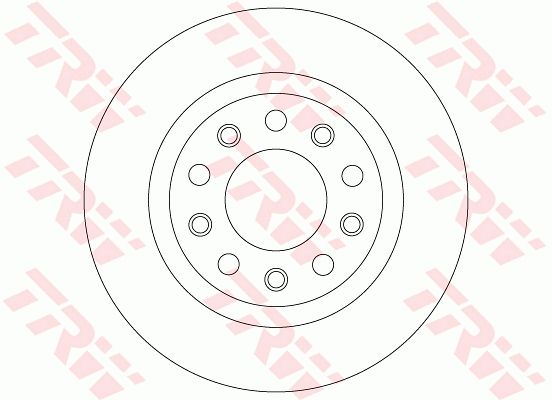 Гальмівний диск TRW DF8070 - zapix