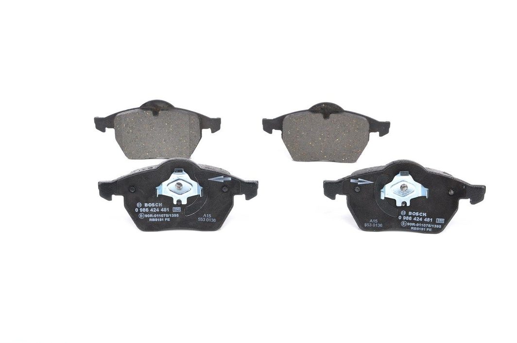 Гальмівні колодки дискові BOSCH 0986424481 - zapix