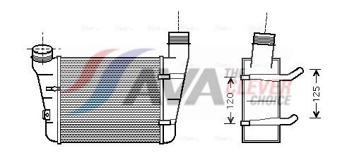 Інтеркулер AVA QUALITY COOLING AIA4221 - zapix