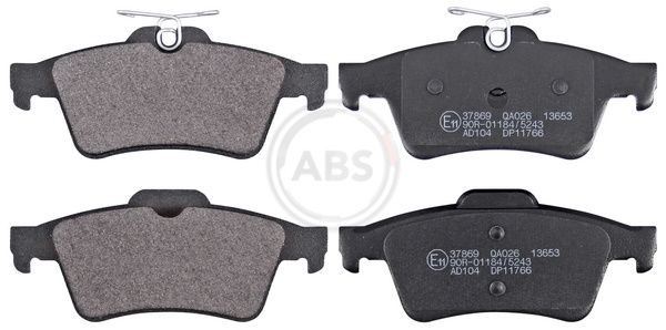Гальмівні колодки дискові A.B.S. 37869 - zapix