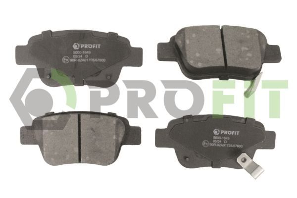 Гальмівні колодки дискові PROFIT 50001649 - zapix