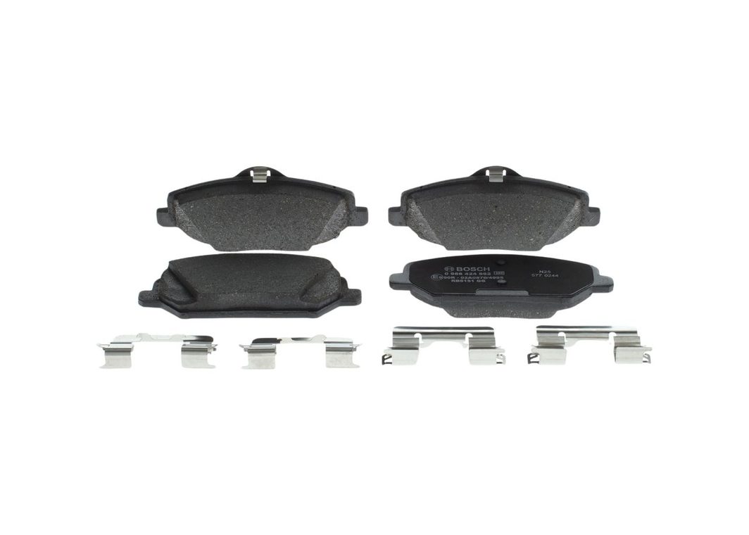 Гальмівні колодки дискові BOSCH 0986424862 - zapix