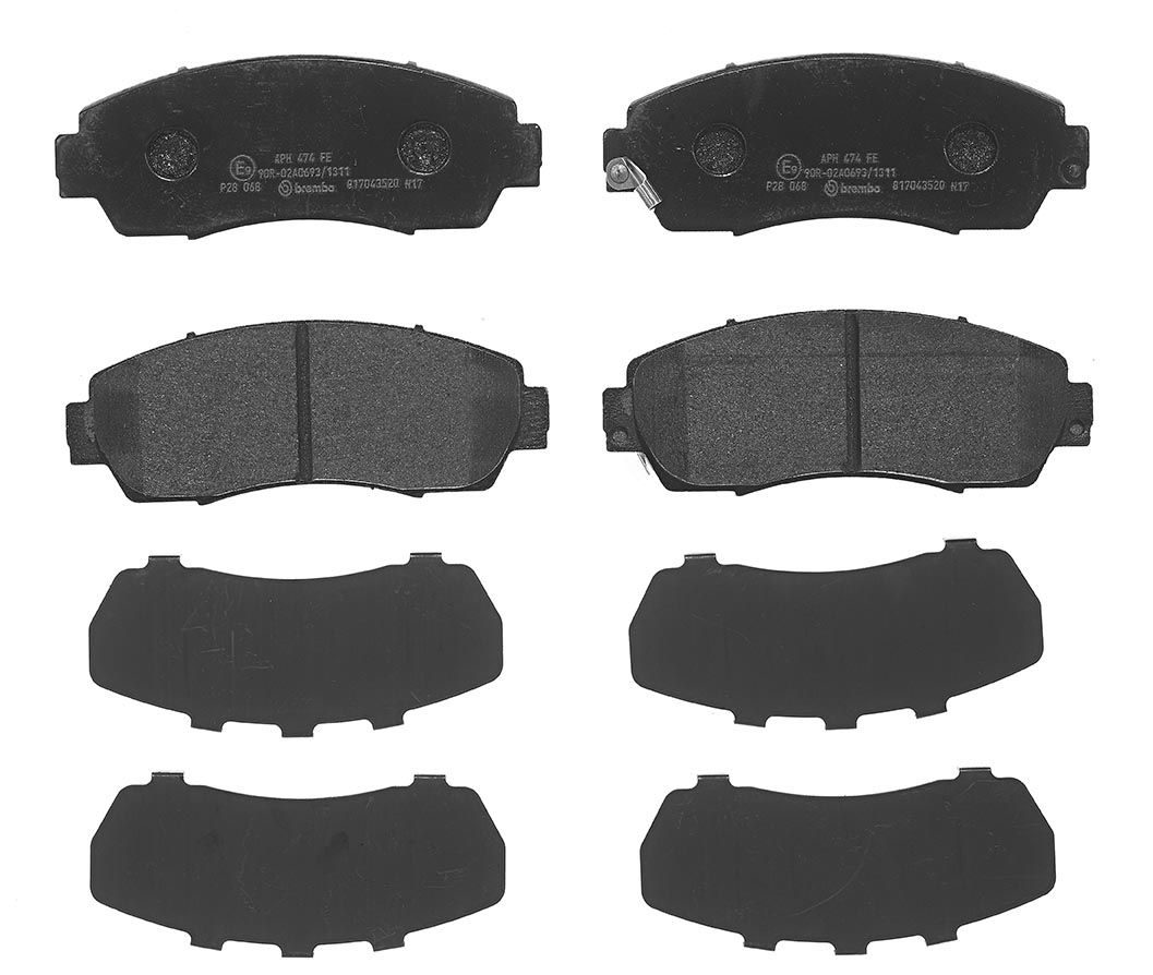 Гальмівні колодки дискові BREMBO P28068 - zapix