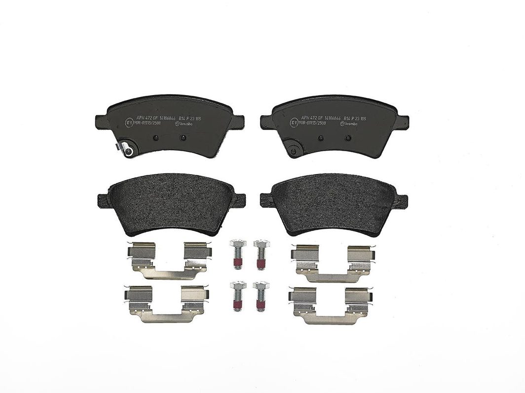 Гальмівні колодки дискові BREMBO P23105 - zapix