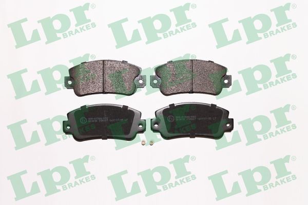 Гальмівні колодки дискові LPR 05P007