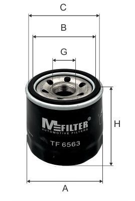Оливний фільтр MFILTER TF6563 - zapix
