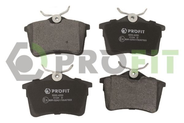 Гальмівні колодки дискові PROFIT 50004250 - zapix