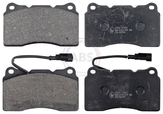 Гальмівні колодки дискові A.B.S. 37106 - zapix