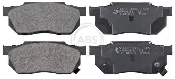 Гальмівні колодки дискові A.B.S. 36167 - zapix