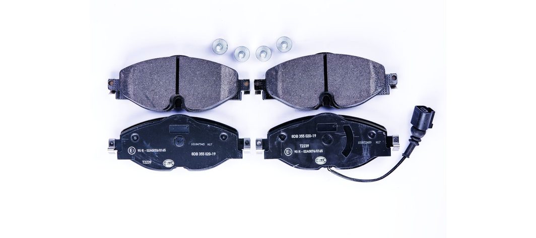 Гальмівні колодки дискові HELLA 8DB355020191 - zapix