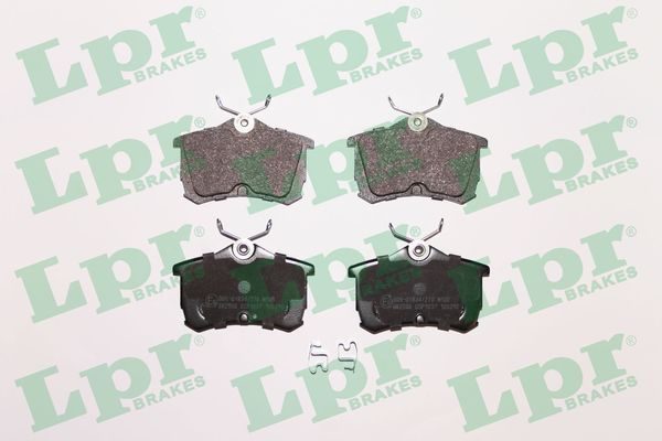 Тормозные колодки дисковые LPR 05P1037