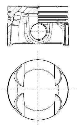 Поршень MAHLE 028PI00181000 - zapix