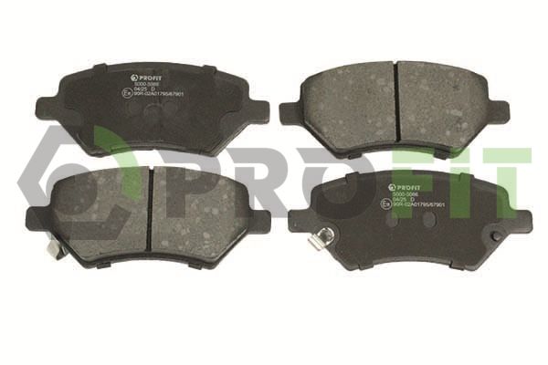 Гальмівні колодки дискові PROFIT 50005086 - zapix