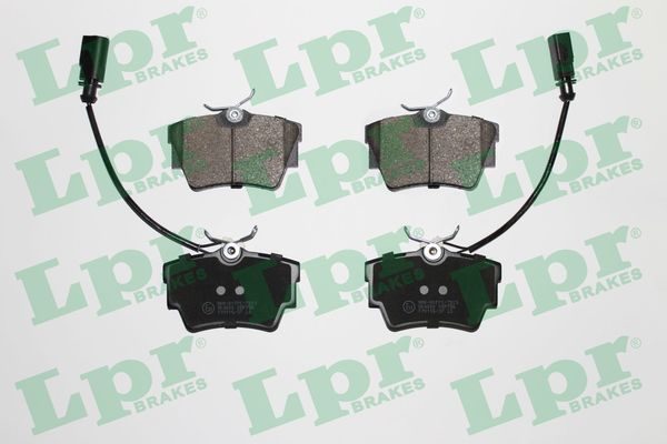 Гальмівні колодки дискові LPR 05P786 - zapix