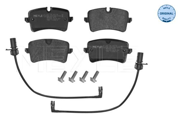 Гальмівні колодки дискові MEYLE 0252460617W - zapix