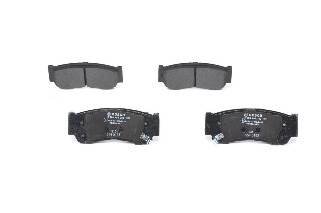 Гальмівні колодки дискові BOSCH 0986494230 - zapix