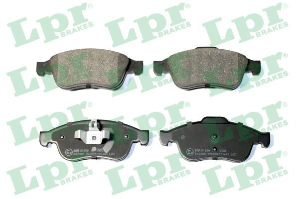 Тормозные колодки дисковые LPR 05P1493