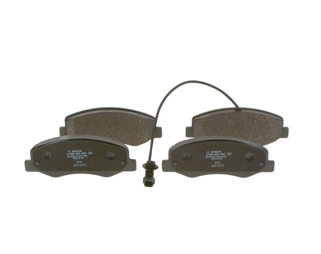 Гальмівні колодки дискові BOSCH 0986494499 - zapix