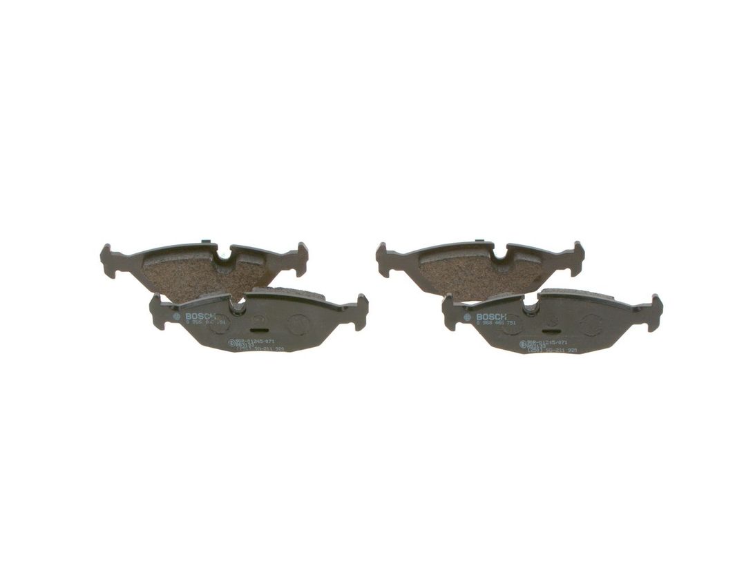Гальмівні колодки дискові BOSCH 0986466751 - zapix