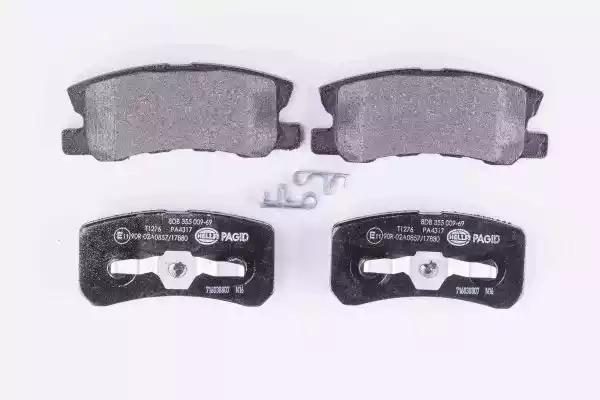 Гальмівні колодки дискові HELLA PAGID 8DB355009691 - zapix