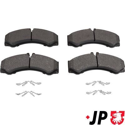 Гальмівні колодки дискові JP GROUP 1163601610 - zapix