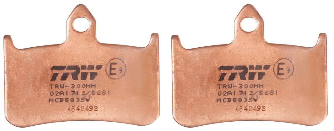 Гальмівні колодки дискові TRW MCB593SV - zapix