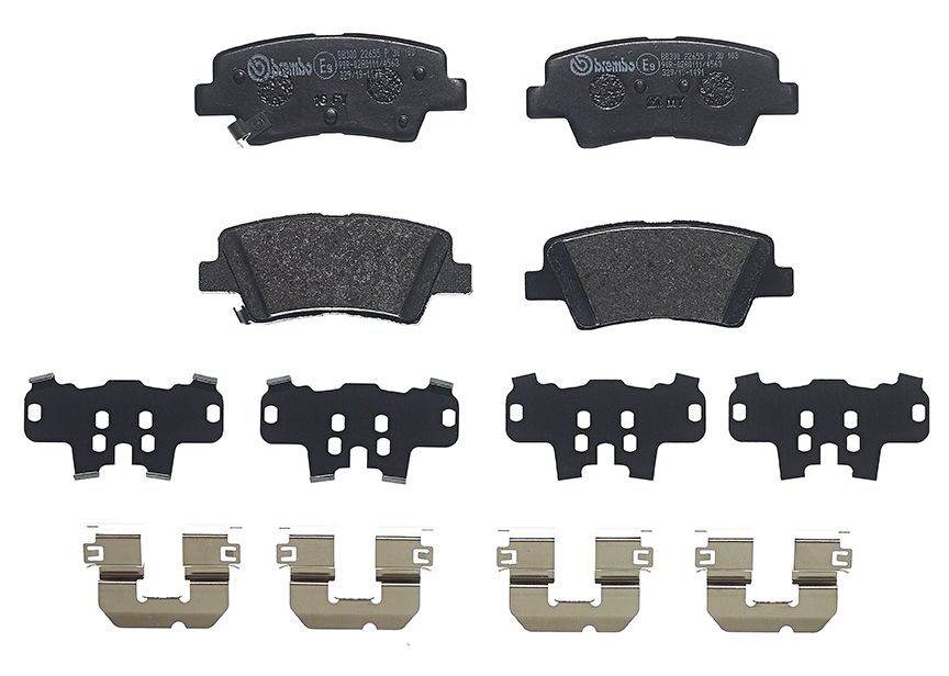 Гальмівні колодки дискові BREMBO P30103 - zapix