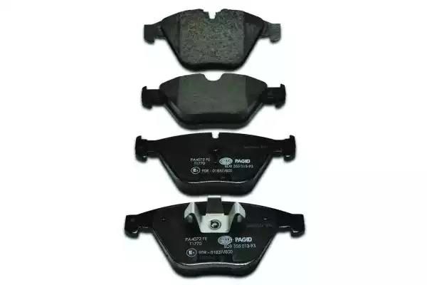 Гальмівні колодки дискові HELLA PAGID 8DB355013931 - zapix