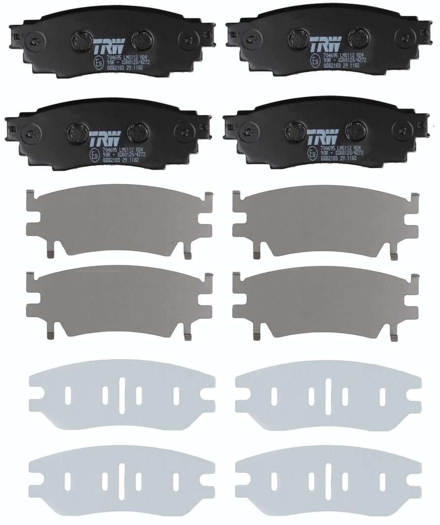 Гальмівні колодки дискові TRW GDB2183 - zapix