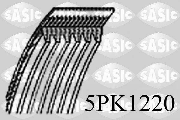 Поліклиновий ремінь SASIC 5PK1220 - zapix