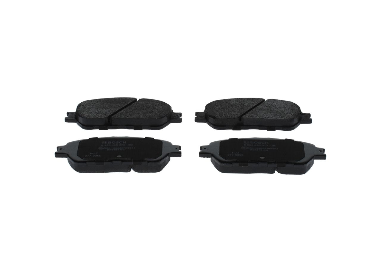 Гальмівні колодки дискові BOSCH 0986495373 - zapix