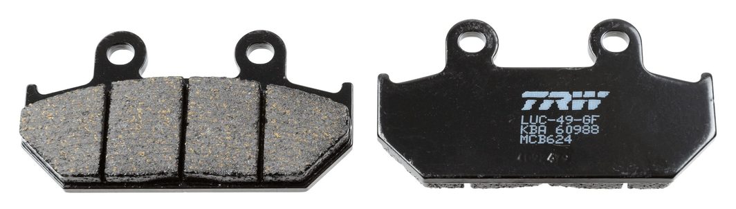 Гальмівні колодки дискові TRW MCB624 - zapix
