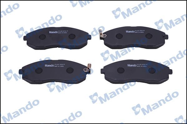 Тормозные колодки дисковые MANDO MPH07