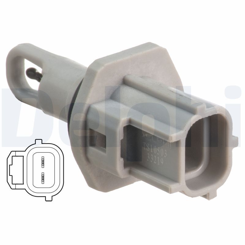Датчик температури впускного повітря DELPHI TS10503 - zapix