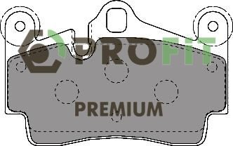 Гальмівні колодки дискові PROFIT 50051627 - zapix